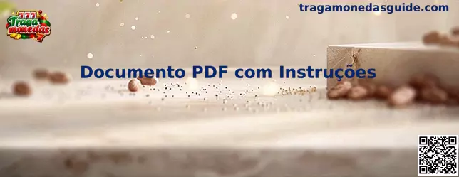 Guía Documento PDF com Instruções para Tragamonedas